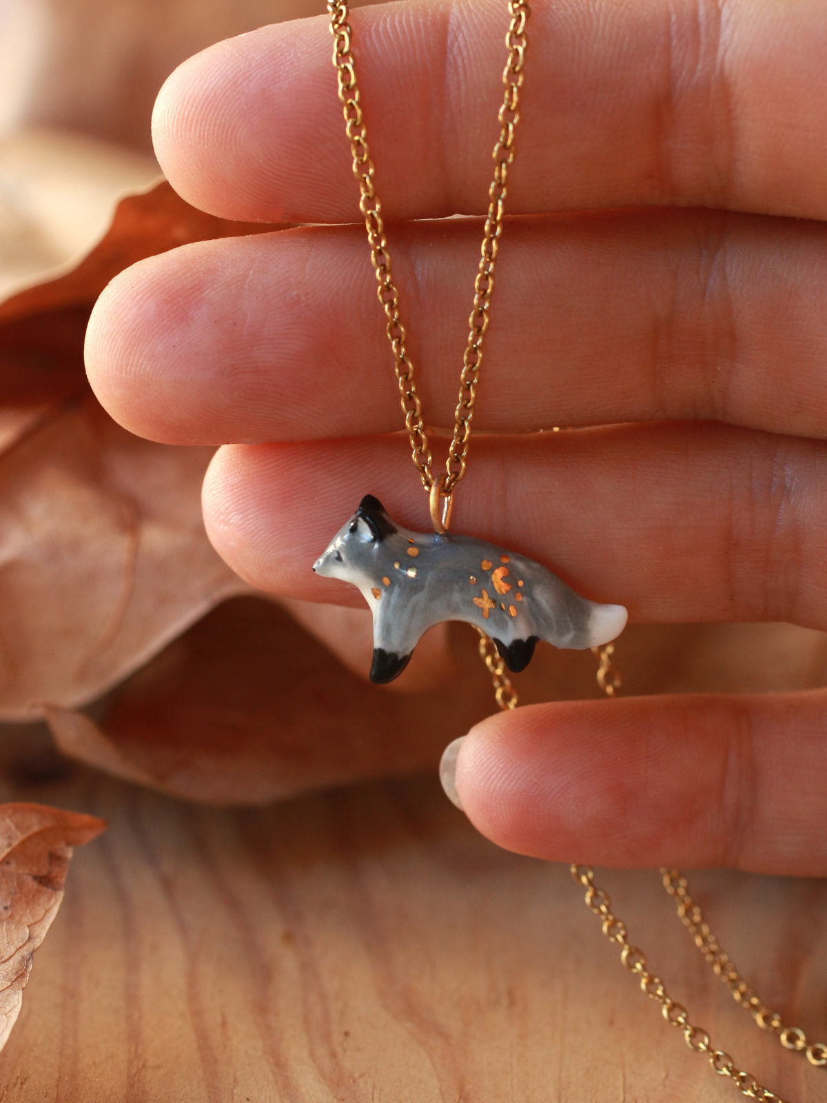 Wolf necklace