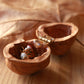 Hedgehog necklace - walnut box