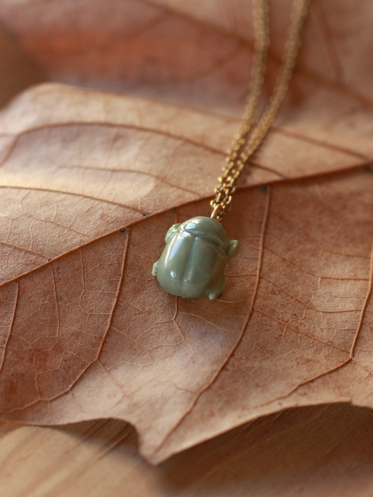Bug necklace