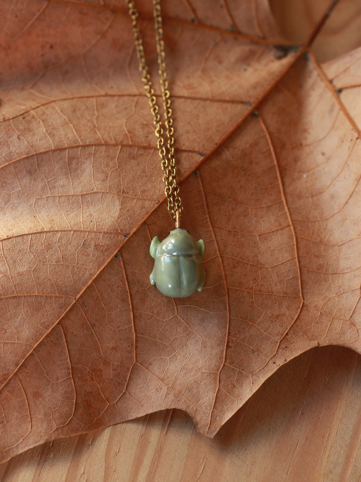 Bug necklace