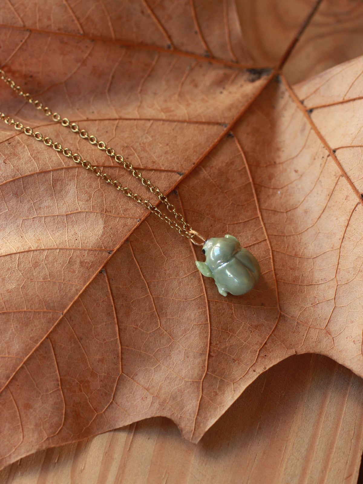 Bug necklace