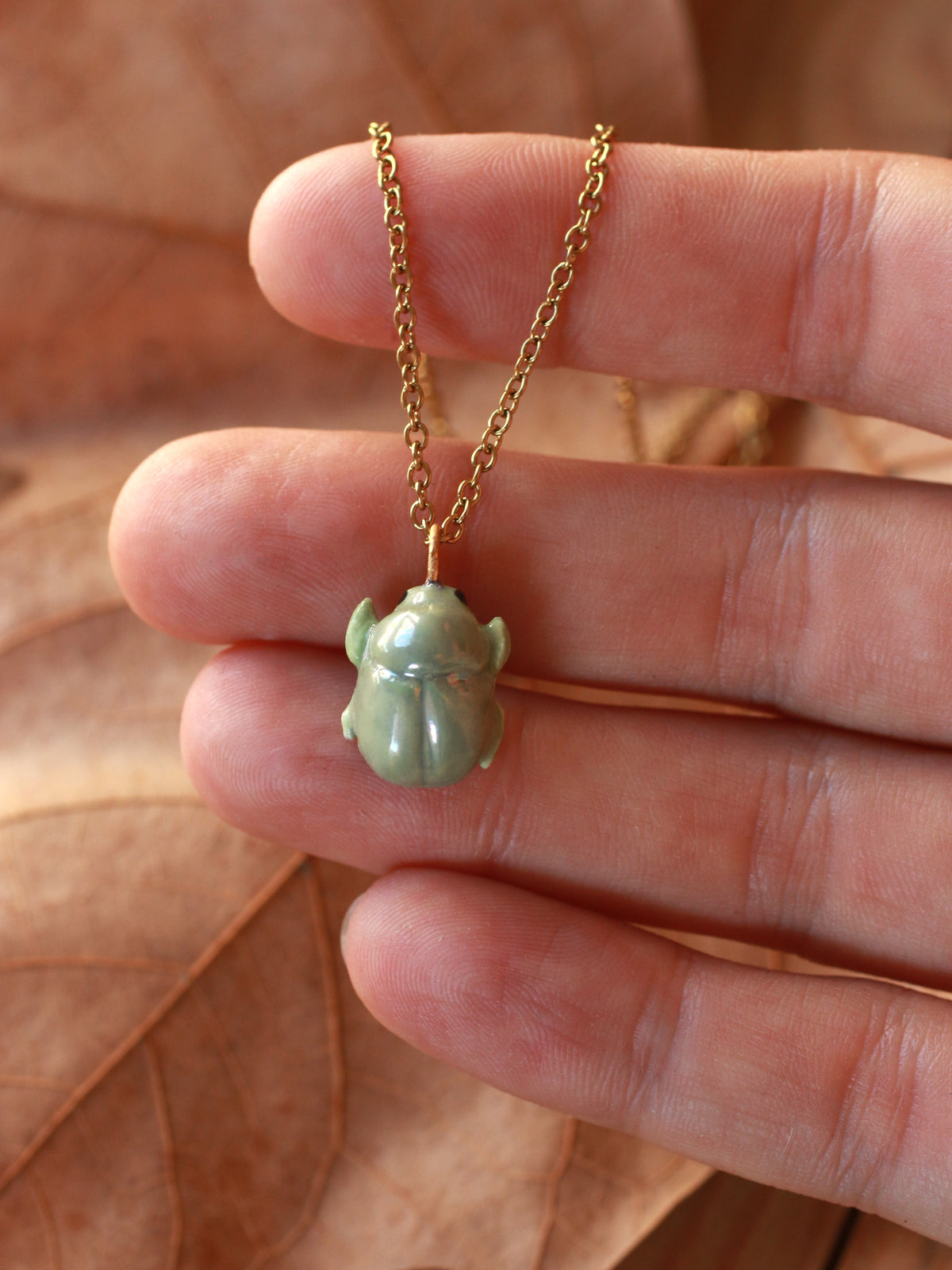 Bug necklace