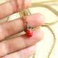 Strawberry necklace