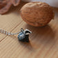 Badger necklace - walnut box