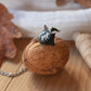 Badger necklace - walnut box