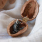 Raccoon necklace - nutshell box