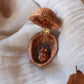Fawn necklace - walnut box