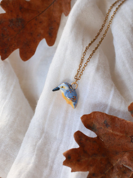Kingfisher necklace