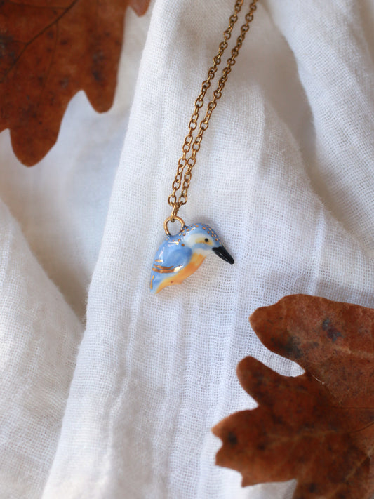 Kingfisher necklace