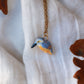 Kingfisher necklace