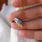 Kingfisher necklace