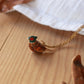 Pheasant necklace