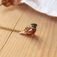 Pheasant necklace