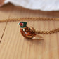 Pheasant necklace