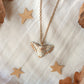 White barn owl necklace