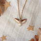 Barn owl necklace