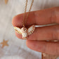 Barn owl necklace