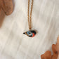 Bullfinch necklace