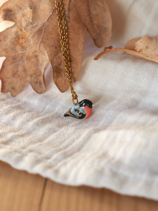 Bullfinch necklace
