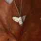 Snowy owl necklace
