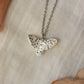 Snowy owl necklace