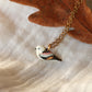 Long-tailed tit necklace