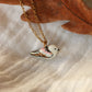 Long-tailed tit necklace