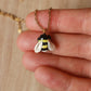 Bumblebee necklace