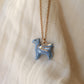 Blue dragon necklace