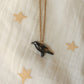 Crow necklace