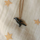 Crow necklace