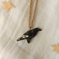 Crow necklace