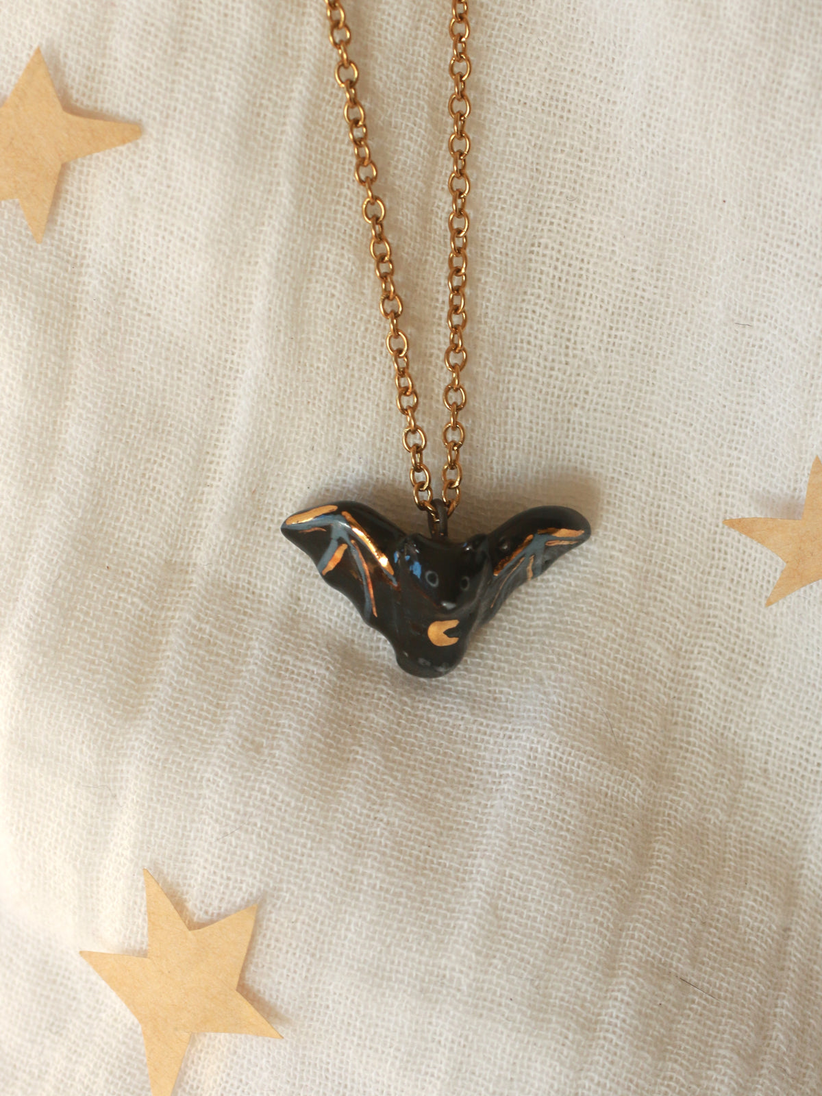 Bat necklace