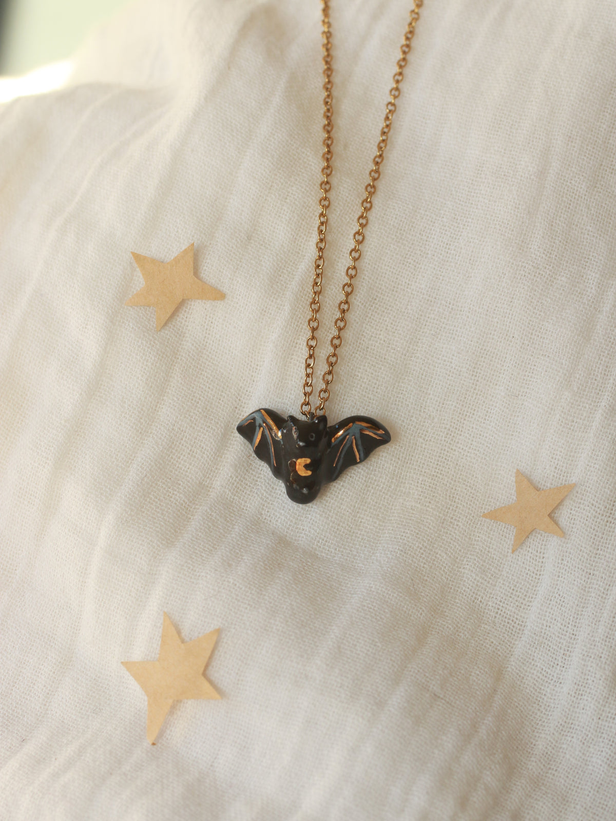 Bat necklace