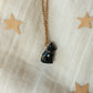 Black cat necklace