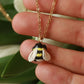Bumblebee necklace