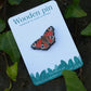 Peacock Butterfly pin