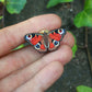 Peacock Butterfly pin