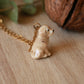 Puppy dog necklace