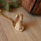Puppy dog necklace