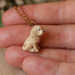 Puppy dog necklace