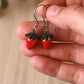Strawberry earrings