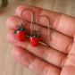 Strawberry earrings