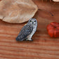 Short eared owl pin