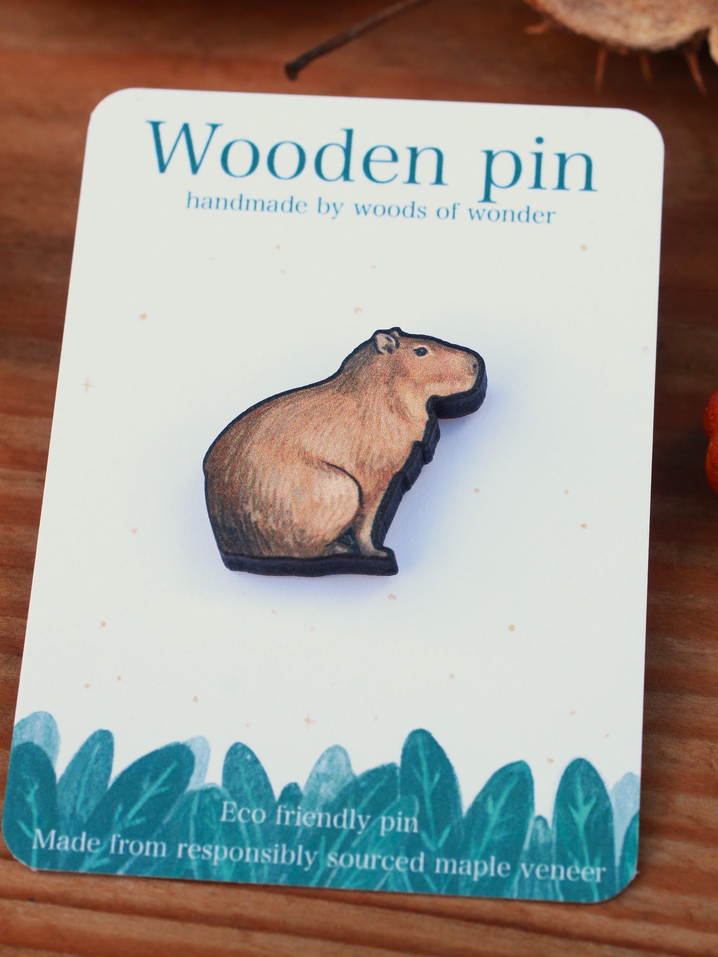 Capybara pin