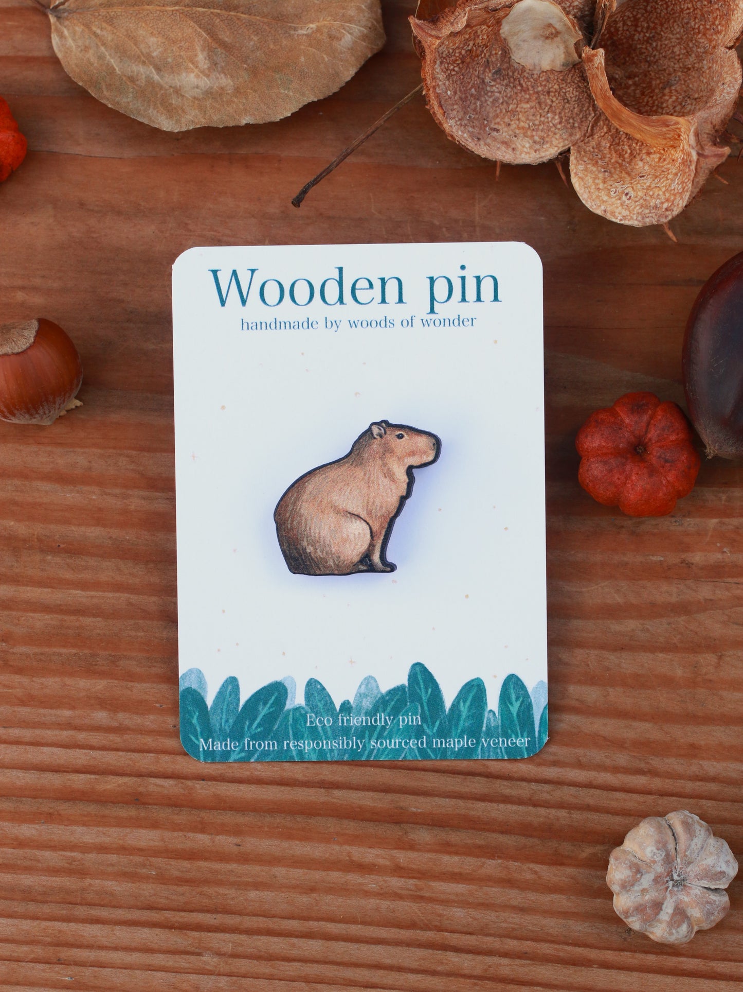 Capybara pin