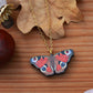 Peacock Butterfly necklace