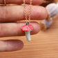 Ceramic Mushroom necklace