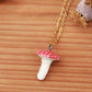 Ceramic Mushroom necklace