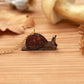 Snail necklace